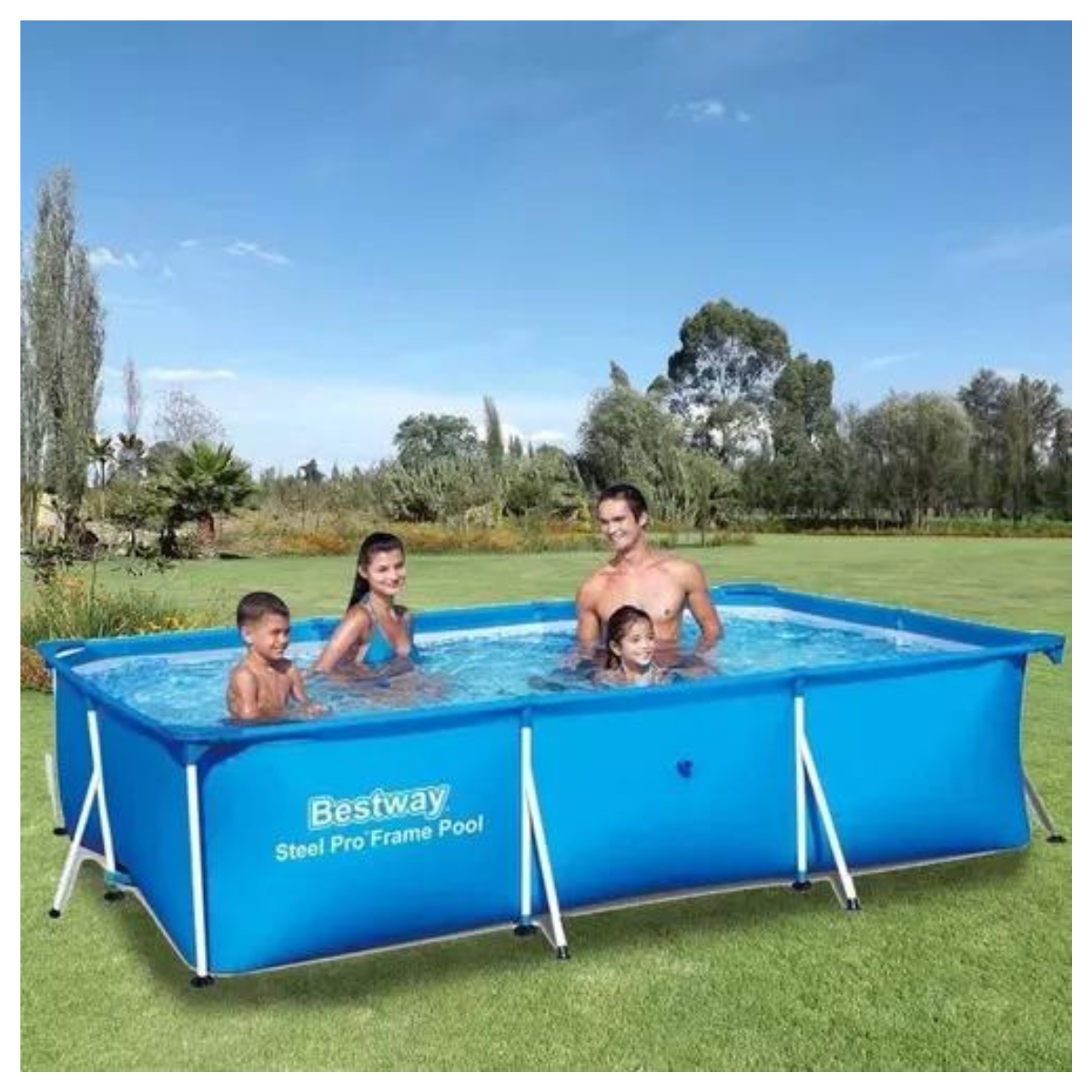 Piscina Rectangular BestWay 2.2m x 1.5m (1200lts)