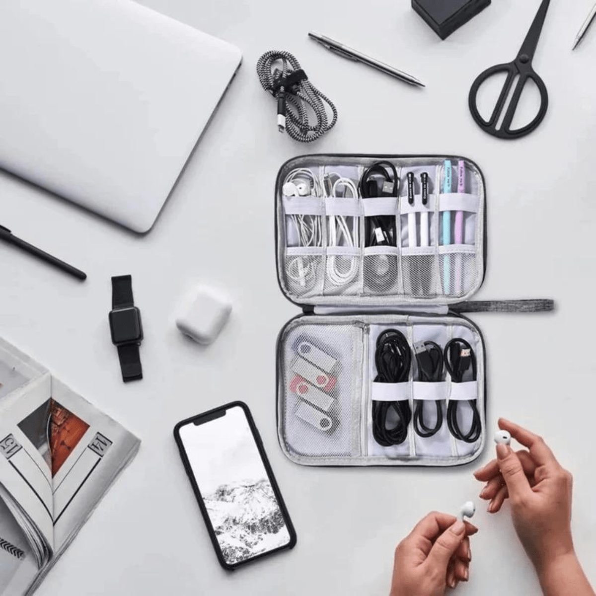 Estuche organizador viajes