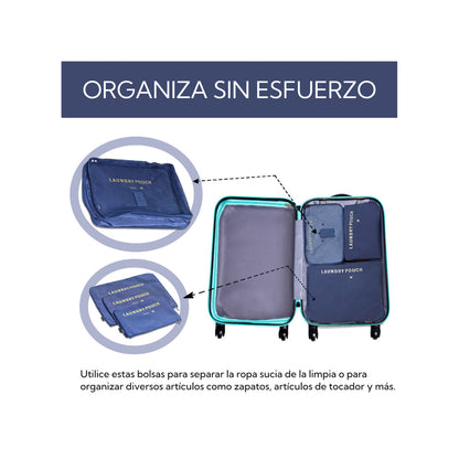 Kit para viaje 6 piezas