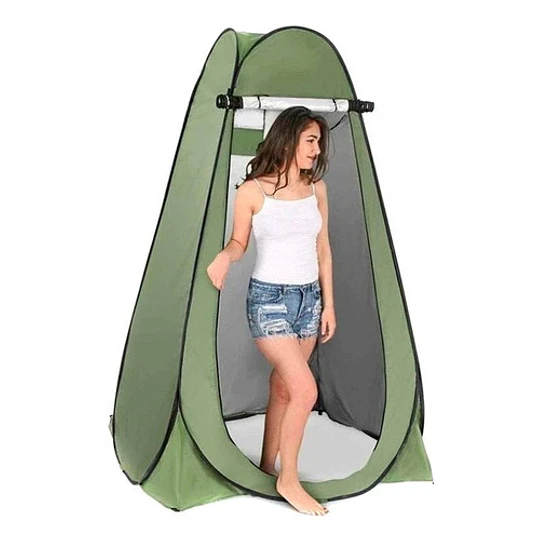 Carpa vestidor para camping